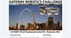 Desktop Screenshot of gatewayroboticschallenge.com